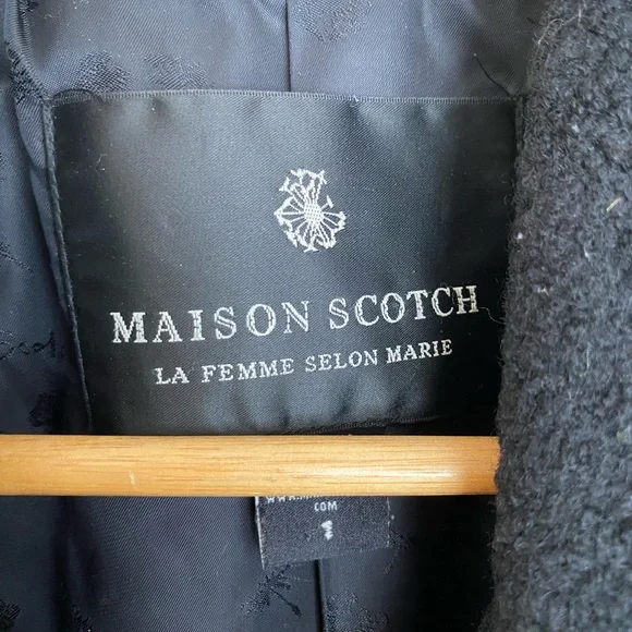 Maison Scotch double breasted classic wool coat - Picture 5 of 6